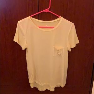 American Eagle Soft & Sexy Yellow Tee